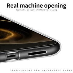 Coque MOFI anti-rayures en TPU pour Huawei Enjoy 70 4G / Nova Y72 4G, transparente et HD 