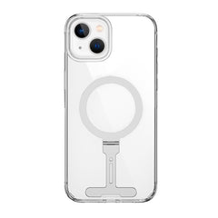 WIWU FYY-014 For iPhone 15 Plus Kickstand Case Compatible with MagSafe PC Clear Phone Cove - TechGearPal