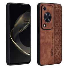 Coque AZNS pour Huawei Enjoy 70 4G / Nova Y72 4G, étui de protection en cuir PU imprimé et TPU 