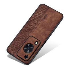 Coque AZNS pour Huawei Enjoy 70 4G / Nova Y72 4G, étui de protection en cuir PU imprimé et TPU 