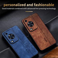 Coque AZNS pour Huawei Enjoy 70 4G / Nova Y72 4G, étui de protection en cuir PU imprimé et TPU 