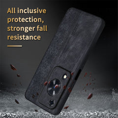 Coque AZNS pour Huawei Enjoy 70 4G / Nova Y72 4G, étui de protection en cuir PU imprimé et TPU 