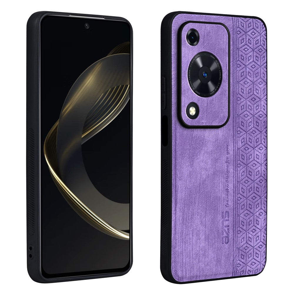 Coque AZNS pour Huawei Enjoy 70 4G / Nova Y72 4G, étui de protection en cuir PU imprimé et TPU 