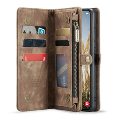For Samsung Galaxy S24 Phone Cases CASEME Leather Cover with Detachable Wallet and Strap