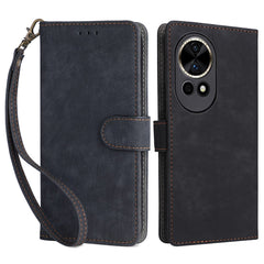 Étui portefeuille antichoc en cuir PU pour Huawei Nova 13 4G / Nova 13 5G / Nova 12 5G avec blocage RFID 