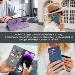 Étui portefeuille antichoc en cuir PU pour Huawei Nova 13 4G / Nova 13 5G / Nova 12 5G avec blocage RFID 