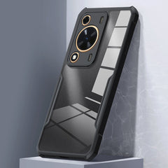 Coque XUNDD pour Huawei Enjoy 70 4G / Nova Y72 4G, coque arrière transparente anti-rayures en TPU et acrylique 