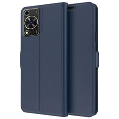 For Huawei nova Y72 4G / Enjoy 70 Case Card Holder Viewing Stand PU Leather Phone Cover