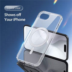 DUX DUCIS Clin Series Phone Case for iPhone 16e Clear Case Compatible with MagSafe PC + TPU Phone Cover - TechGearPal