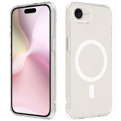 For iPhone 16e Clear Case Compatible with MagSafe TPU + Acrylic Phone Cover - TechGearPal