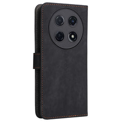 Étui portefeuille à rabat en cuir avec blocage RFID pour Huawei Nova 13i 4G / Nova 12i 4G / Enjoy 70 Pro 