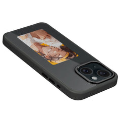 E Ink Phone Case for iPhone 13  / 14 Smart NFC Phone Case Photo, Black / White / Red / Yellow 4-Colo - TechGearPal