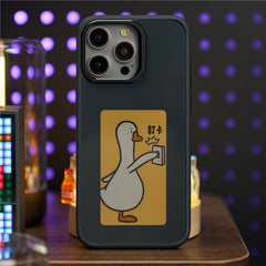 E Ink Phone Case for iPhone 13  / 14 Smart NFC Phone Case Photo, Black / White / Red / Yellow 4-Colo - TechGearPal