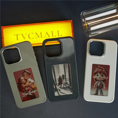 E Ink Phone Case for iPhone 13  / 14 Smart NFC Phone Case Photo, Black / White / Red / Yellow 4-Colo - TechGearPal
