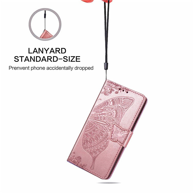 For Huawei Pura 70 Case Card Holders Butterfly Pattern PU Leather Phone Cove - TechGearPal