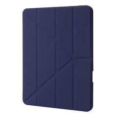 For iPad Air 13 (2025) / (2024) / Pro 12.9 (2022) (2021) (2020) Case PU Leather+TPU+Acrylic Smart Tablet Cover with Origami Stand