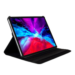 For iPad Pro 11 (2024) Case Rotating Stand PU Leather Protective Cover