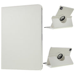 For iPad Pro 11 (2024) Case Rotating Stand PU Leather Protective Cover