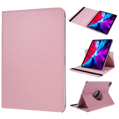 For iPad Pro 11 (2024) Case Rotating Stand PU Leather Protective Cover
