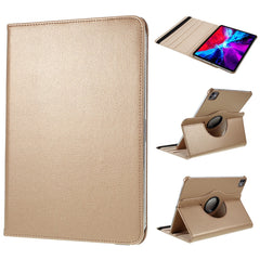 For iPad Pro 11 (2024) Case Rotating Stand PU Leather Protective Cover