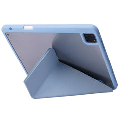 For iPad Pro 11 (2024) Case Origami Stand Leather Smart Cover with Pen Holder