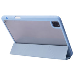 For iPad Pro 11 (2024) Case Origami Stand Leather Smart Cover with Pen Holder