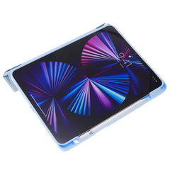 For iPad Pro 11 (2024) Case Origami Stand Leather Smart Cover with Pen Holder