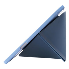For iPad Pro 11 (2024) Case Origami Stand Leather Smart Cover with Pen Holder