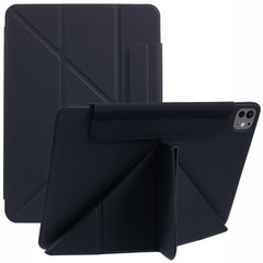 For iPad Pro 11 (2024) Tablet Cover Magnetic PU Leather Protective Case with Stand