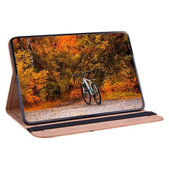 For iPad Air 13 (2025) / (2024) / Pro 12.9 (2020) / (2021) / (2022) Case Pattern PU Leather Stand Cover with Cards Slots