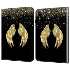 For iPad Air 13 (2025) / (2024) / Pro 12.9 (2020) / (2021) / (2022) Case Pattern PU Leather Stand Cover with Cards Slots
