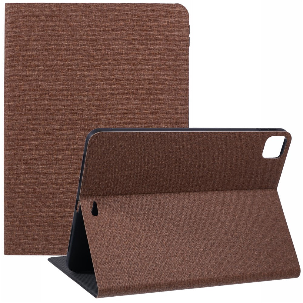 Étui X-LEVEL Canvas Series pour iPad Air 11 (2025) / (2024), housse de protection intégrale en cuir texturé 