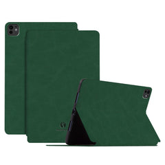 ANNYOJO For iPad Pro 11 (2024) Stand Case Anti-Shock PU Leather Tablet Cover