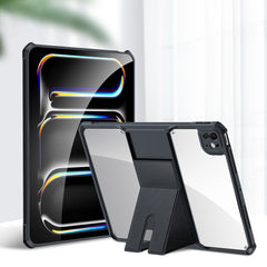 XUNDD For iPad Pro 11 (2024) Case Leather Kickstand TPU + PC Airbag Protection Tablet Cover