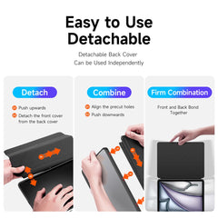 DUX DUCIS Magi Series for iPad Air 11 (2025) / (2024) / Air (2020) / (2022) Case Auto Wake / Sleep PU Leather+PC+TPU Tablet Cover