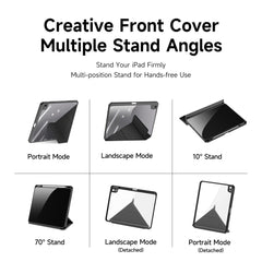 DUX DUCIS Magi Series for iPad Air 11 (2025) / (2024) / Air (2020) / (2022) Case Auto Wake / Sleep PU Leather+PC+TPU Tablet Cover