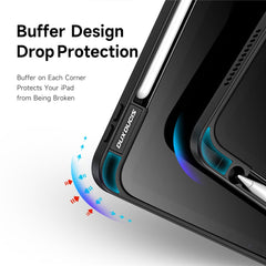 DUX DUCIS Magi Series for iPad Air 11 (2025) / (2024) / Air (2020) / (2022) Case Auto Wake / Sleep PU Leather+PC+TPU Tablet Cover