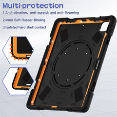 Coque en PC et silicone avec béquille pour iPad Air 13 (2025) / (2024) / Pro 12.9 (2022) / (2021) / (2020) / (2018) 