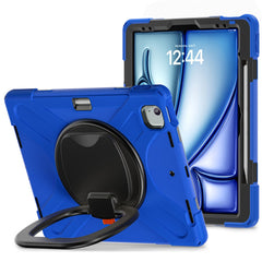 Coque en PC et silicone avec béquille pour iPad Air 13 (2025) / (2024) / Pro 12.9 (2022) / (2021) / (2020) / (2018) 