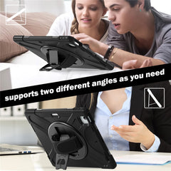 For iPad Air 13 (2025) / (2024) / Pro 12.9 (2022) / (2021) / (2020) / (2018) Case PC+Silicone Tablet Cover Adsorption Pen Slot