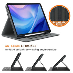 Für iPad Air 13 (2025) / (2024) / Pro 13 (2024) / Pro 12.9 (2022) / (2021) / (2020) / (2018) Ledertasche Tablet-Abdeckung 