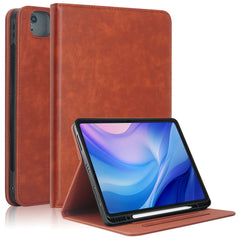 Für iPad Air 13 (2025) / (2024) / Pro 13 (2024) / Pro 12.9 (2022) / (2021) / (2020) / (2018) Ledertasche Tablet-Abdeckung 