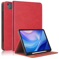 Für iPad Air 13 (2025) / (2024) / Pro 13 (2024) / Pro 12.9 (2022) / (2021) / (2020) / (2018) Ledertasche Tablet-Abdeckung 