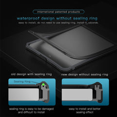 SHELLBOX For iPad Air 11 (2025) / (2024) Case IP68 Waterproof Dustproof Shockproof Built-In Screen Protector