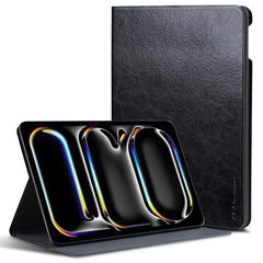 X-LEVEL Kate Series For iPad Pro 11 (2024) Case Auto Wake / Sleep PU Leather Folio Tablet Cover