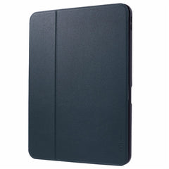 X-LEVEL For iPad Pro 11 (2024) Case PU Leather Auto Wake / Sleep Cover with Pencil Holder Litchi Texture
