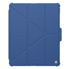 NILLKIN Bumper Leather Case Pro for iPad Air 13 (2025) / (2024) / Pro 12.9 (2020) (2021) (2022) Tablet Cover Anti-Fall Auto Wake / Sleep Case