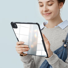 XUNDD For iPad Pro 11 (2024) Drop Protection Tablet Case Transparent PC +TPU Slim Cover