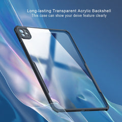 XUNDD For iPad Pro 11 (2024) Drop Protection Tablet Case Transparent PC +TPU Slim Cover