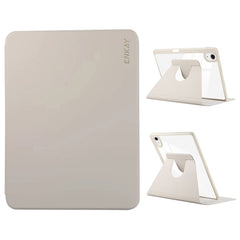 ENKAY HAT PRINCE For iPad Air 11 (2025) / (2024) Case Auto Wake / Sleep Acrylic Clear Back Leather Tablet Cover